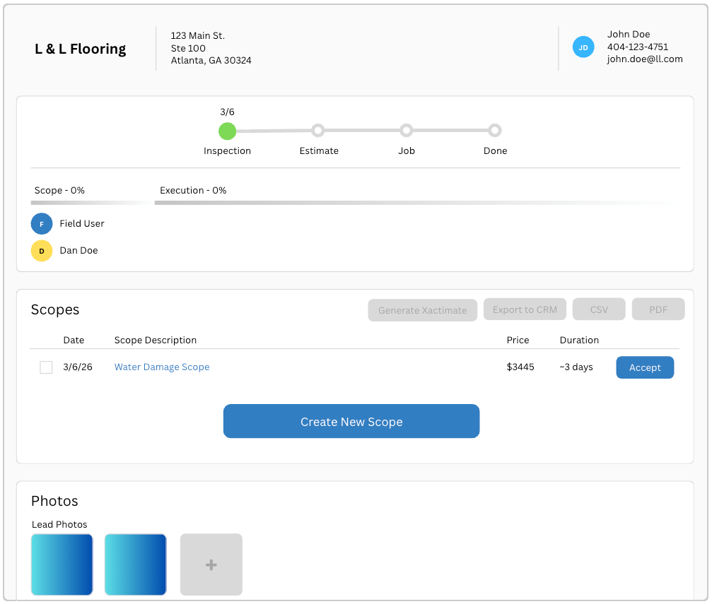 View Inspection View Inspection